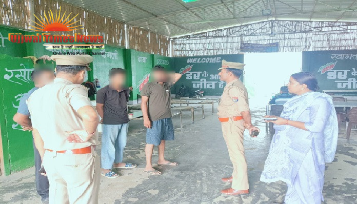 बाल श्रमिक को कराया रेस्क्यू व भिक्षावृत्ति करते हुए महिला को दी हिदायत