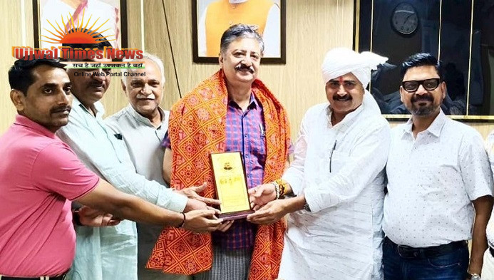 दिल्ली में एसडीएम बने कुलदीप धामा का सर्वखाप व समाजसेवियों ने किया सम्मान