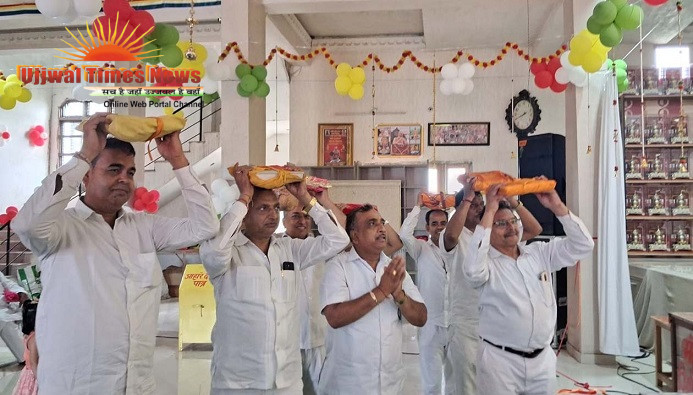 मंगल कलश स्थापना के साथ शुरू हुआ साधनामय वर्षायोग