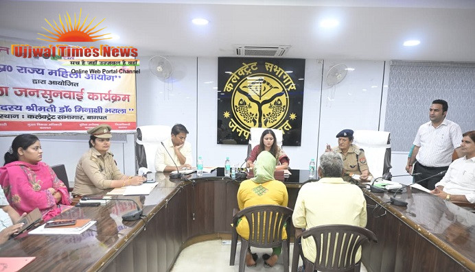 राज्य महिला आयोग की सदस्या डॉ मीनाक्षी भराला द्वारा महिला जनसुनवाई, सीएचसी व जीजीआईसी का निरीक्षण