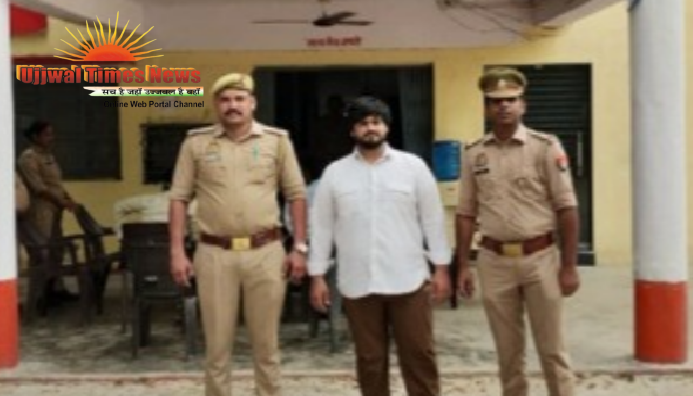 गौवध प्रकरण का फरार आरोपी गिरफ्तार, नौहझील पुलिस ने सुबह की घेराबंदी में दबोचा