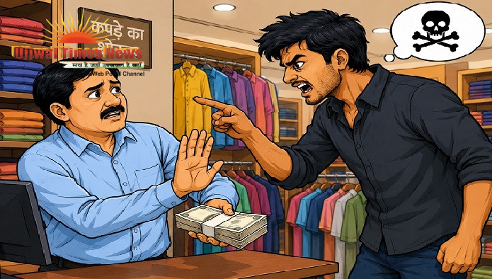 इलाज हेतु उधार लिए रुपयों का तगादा करने पर व्यवसायी को दी जान से मारने की धमकी