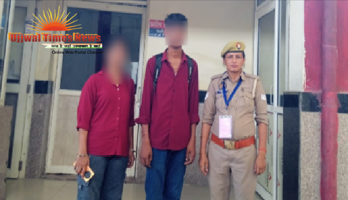 जीआरपी की मुस्तैदी लाई मुस्कान, मथुरा जंक्शन से मिला गुमशुदा किशोर परिजनों से मिला