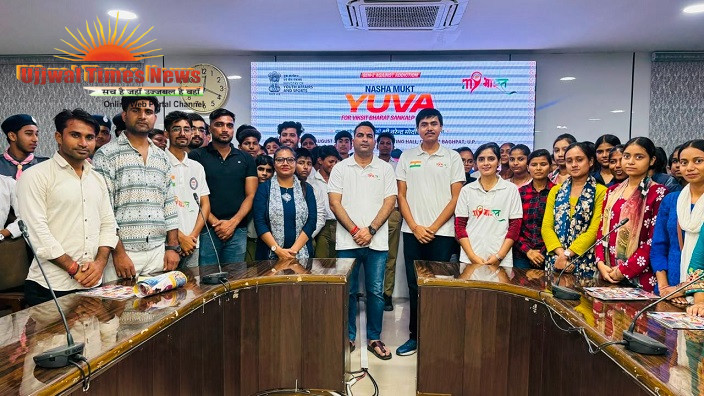 नशे के खिलाफ बागपत के युवाओं का बुलंद संकल्प,गूंजा विकसित भारत का संदेश