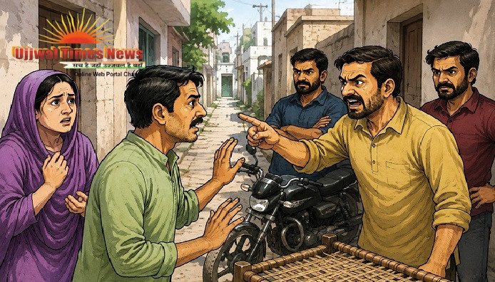 रास्ता रोका, विरोध पर धमकाया: छह फीट चौड़ी गली में रोजाना अवरोध से परेशान परिवार, तीन लोगों पर कार्रवाई की मांग