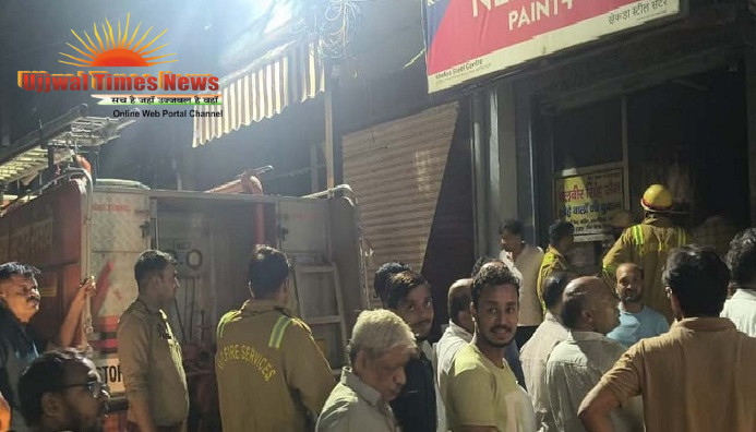 राहगीरों की सतर्कता और फायर ब्रिगेड की मुस्तैदी से टला बाजार में बड़ा अग्निकांड