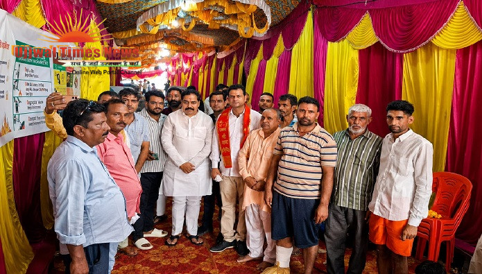 भाजपा जिलाध्यक्ष नीरज शर्मा ने किया कांवड़ सेवा शिविर का उद्घाटन, शिवभक्तों की सेवा का लिया संकल्प