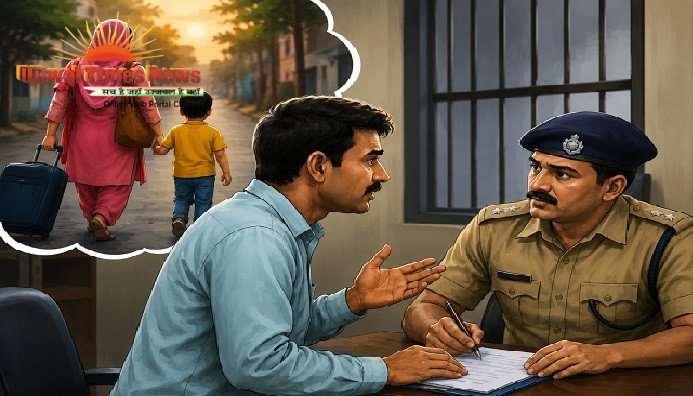 12 दिन से पत्नी 5 वर्षीय बेटे संग लापता, मायके भी नहीं पहुंची; पति ने पुलिस से लगाई गुहार