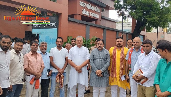हर घर तिरंगा' अभियान को सफल बनाने में जुटी भाजपा, खेकड़ा में 12 अगस्त को निकलेगी भव्य तिरंगा यात्रा