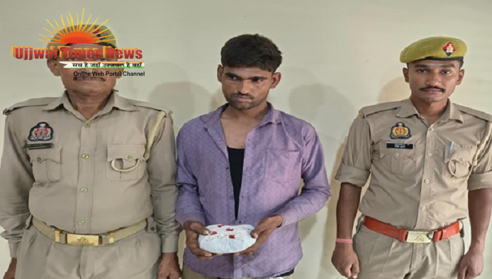 गश्त के दौरान संदिग्ध मिलने पर पुलिस ने की कार्रवाई, एनडीपीएस एक्ट में मुकदमा दर्ज