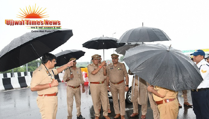 कांवड यात्रा के दृष्टिगत पुलिस अधिकारियों द्वारा यात्रा मार्गों का सघन निरीक्षण, ड्यूटी भी की चैक