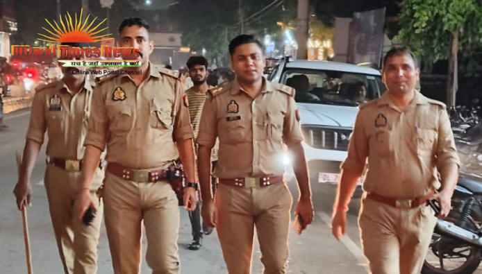 सड़कों पर उतरी मथुरा पुलिस, बाजारों से लेकर प्रमुख मार्गों तक चला सघन चेकिंग अभियान