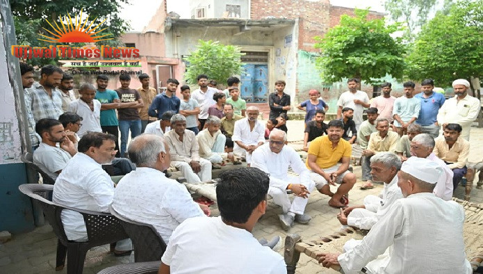 गांव की बात-चौ. रामवीर के साथ कार्यक्रम में जिवाना और राजपुर-खामपुर में लगी चौपाल, ग्रामीणों ने रखीं समस्याएं