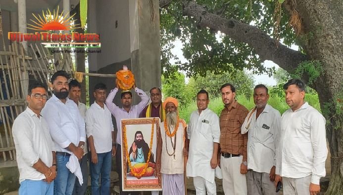 आधा दर्जन गांवों में निकली पावन माटी कलश वंदन यात्रा, ग्रामीणों ने पुष्पवर्षा कर किया भव्य स्वागत