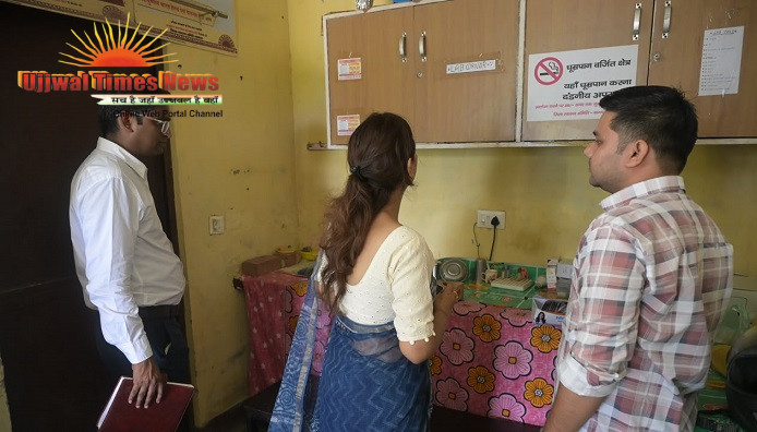 डीएम अस्मिता लाल ने ट्यौढ़ी आयुष्मान आरोग्य मंदिर का किया औचक निरीक्षण, व्यवस्थाओं का लिया जायजा