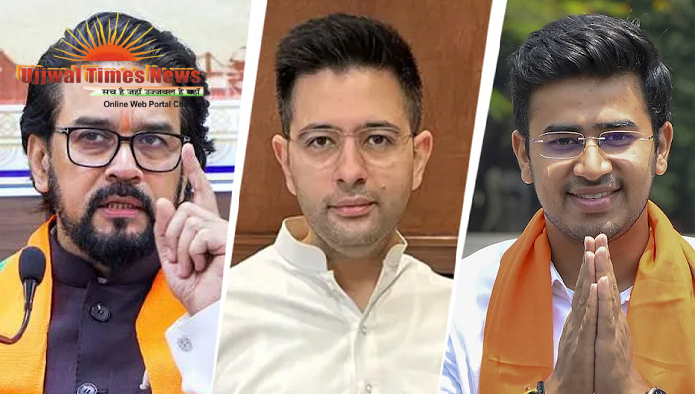 संगठन में नहीं मिली जगह:अनुराग ठाकुर, राघव चड्डा, तेजस्वी सूर्या सरकार में निभाएंगे रोल ?