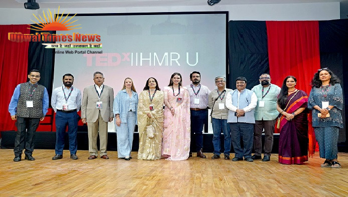 टेडएक्स आईआईएचएमआर यू का फोर्थ एडिशन संपन्न, ‘इग्नाइट द अनसीन’ थीम पर हुई चर्चा