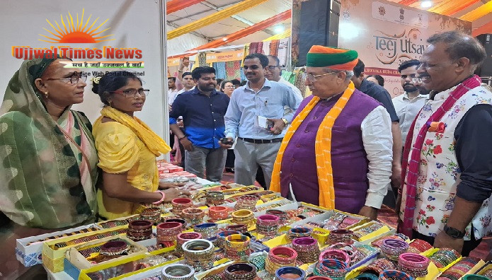 तीजोत्सव-2026: लोकगायक कुतले खान की लोक एवं सूफी प्रस्तुतियों ने बांधा समां