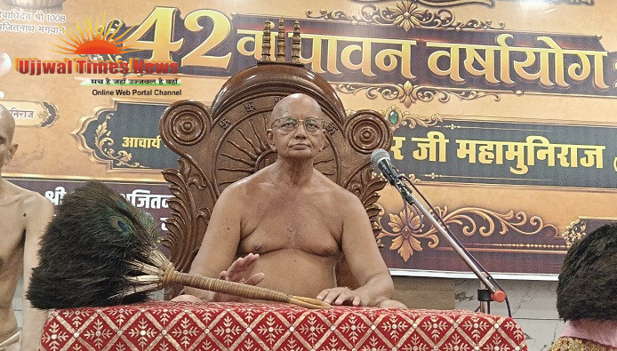 षोडशकारण पर्व का शुभारंभ, आत्मकल्याण के लिए आध्यात्मिक भावनाएं तीर्थंकर बनने का साधन: आर्जव सागर