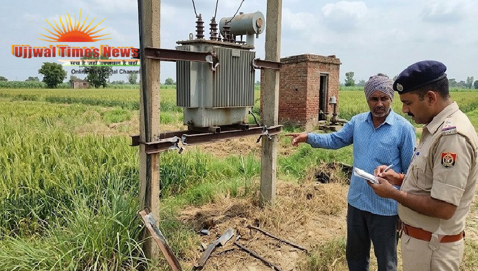 ट्रांसफार्मर चोरी करने का प्रयास, तीन वेल्ड उखाड़े, फिर भी रहे नाकाम