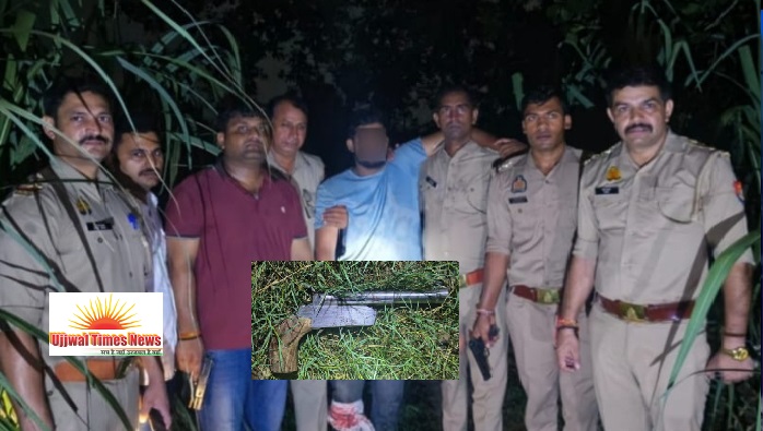 मुठभेड़ में नलकूप उपकरण चोर गिरोह का सदस्य घायल, गिरफ्तार