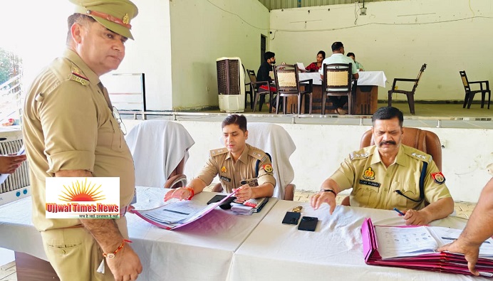 आरक्षी नागरिक पुलिस भर्ती प्रक्रिया का एएसपी ने किया निरीक्षण, पारदर्शिता और निष्पक्षता के दिए निर्देश