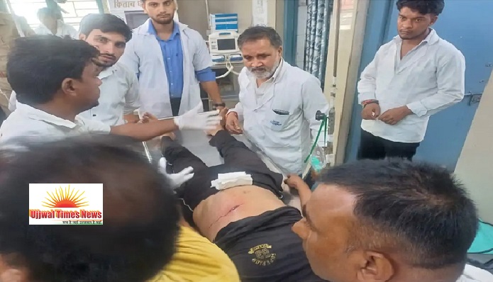 पुरानी रंजिश के चलते पडौसी ने युवक को गोली मारकर किया घायल, गंभीर हालत में हायर सैंटर रैफर