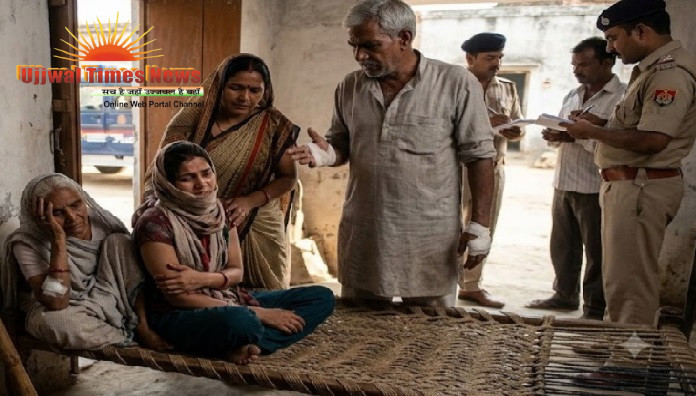 विवाहिता और उसके मां-बाप पर लाठी-डंडों से हमला, तीनों घायल