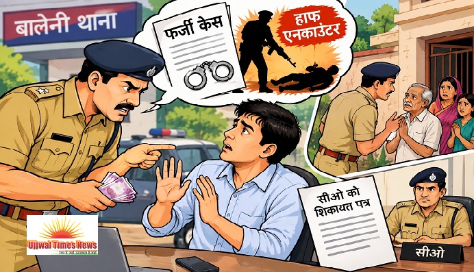रुपये नहीं देने पर फर्जी केस और ‘हाफ एनकाउंटर’ की धमकी का आरोप