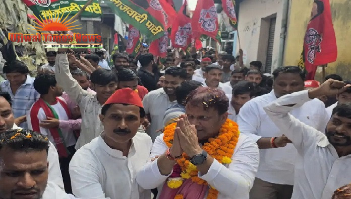 अल्पसंख्यक बहुल रटौल में सपा की पीडीए पदयात्रा को मिला भरपूर समर्थन
