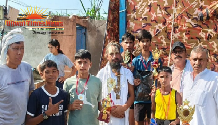 अंडर-14 बालक दौड़ में आईपीएस काठा के गर्वित ने मारी बाजी