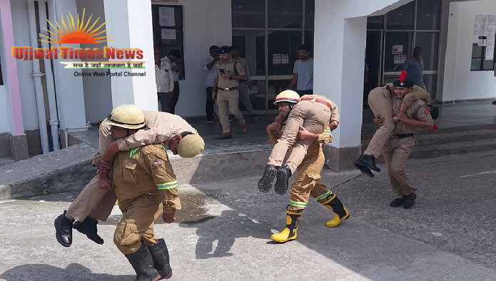 सायरन बजते ही दौड़ी रेस्क्यू टीमें, कहीं भूकंप तो कहीं आग-केमिकल हादसे का सीन ••चार मॉकड्रिल से परखी आपदा से निपटने की तैयारी