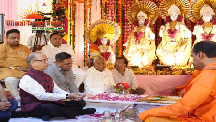 लालकिला मैदान में गूंजा जय श्रीराम, लव कुश रामलीला का भूमि पूजन संपन्न