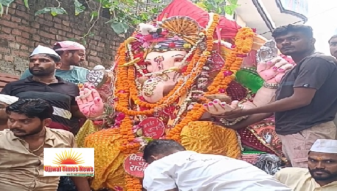 गणेश विसर्जन शोभा यात्रा के साथ गणेश महोत्सव का समापन