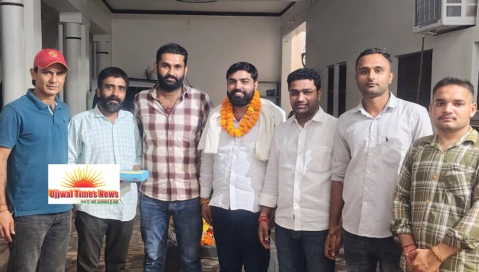 युवा राष्ट्रीय लोकदल बागपत के जिलाध्यक्ष बने रवि तोमर