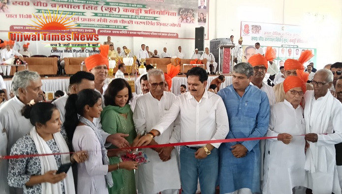 देश के 8 शीर्ष विश्वविद्यालयों की कबड्डी प्रतियोगिता :उद्घाटन मैच में भुवनेश्वर ने जेवी कालेज बडौत को रौंदा