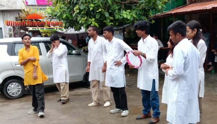 नुक्कड़ नाटक से दिया स्वच्छता का संदेश, कूड़ा निर्धारित स्थान पर डालने की अपील