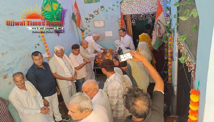 महात्मा गांधी व शास्त्री जी की जयंती पर कांग्रेस द्वारा विभिन्न कार्यक्रम आयोजित