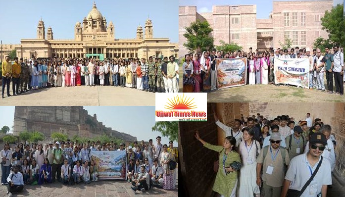 युवा संगम के तहत सिक्किम का प्रतिनिधिमंडल राजस्थान की समृद्ध विरासत से रूबरू हुआ
