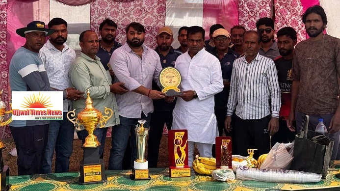 विनयपुर ने अहेड़ा को 26 रन से हराया, शाहिद बने मैन ऑफ द मैच