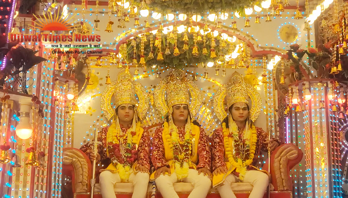 कराहरी में धूमधाम से निकली भगवान श्रीराम की भव्य बरात, दर्जनों झांकियों और बैंडबाजों