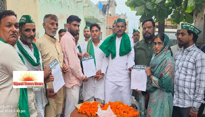 कद्दावर किसान नेता चौ. परविंदर बालियान बने भाकियू (जनमोर्चा) के जिलाध्यक्ष, किसान हितों की लड़ाई को देंगे धार