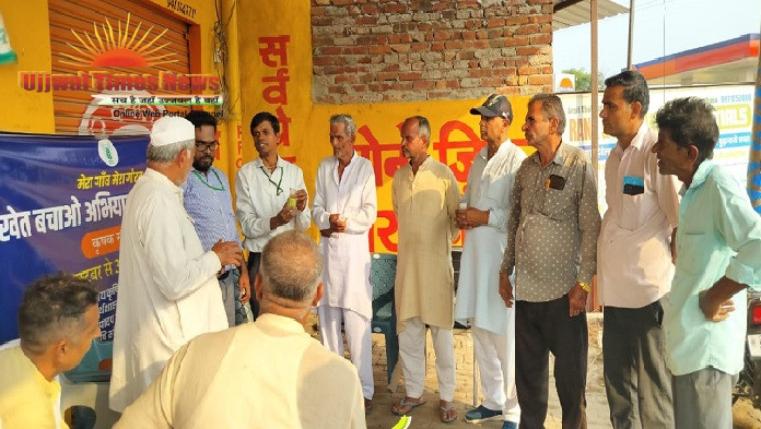 पूसा के कृषि वैज्ञानिकों ने किसानों को सिखाए उन्नत खेती के गुर, सब्जी, गेहूं व सरसों के उन्नत बीज भी बांटे