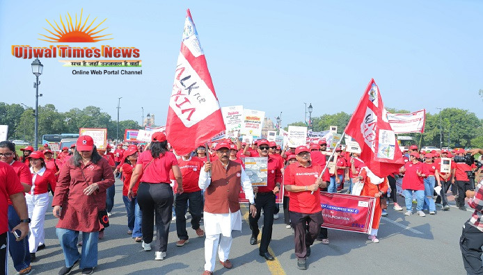 कर्तव्य पथ पर गूंजा डिस्लेक्सिया जागरूकता का संदेश, सोच फाउंडेशन की वॉक में उमड़ा जनसमर्थन
