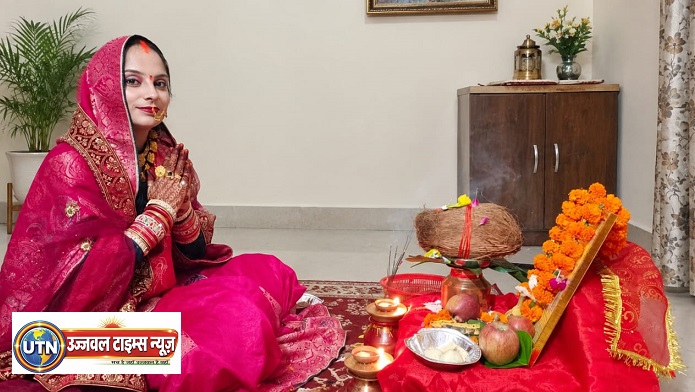 करवा चौथ पर कथा वाचिका शास्त्री शाकाम्भरी द्विवेदी जी ने रखा निर्जला व्रत, समस्त माताओं-बहनों को दीं हार्दिक शुभकामनाएँ
