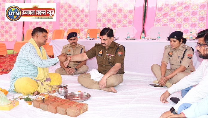 बागपत में पहली बार बनेगा पुलिस अधीक्षक कार्यालय का स्वतंत्र भवन, एसपी पूर्णेंदु सिंह ने किया भूमि पूजन एवं शिलान्यास